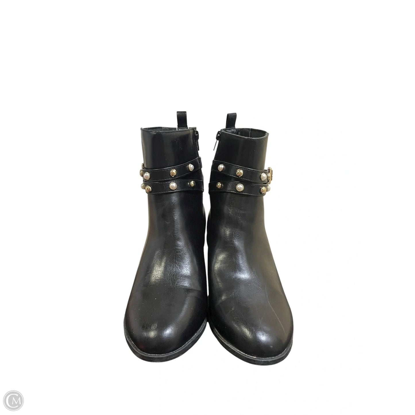 Boots Ankle Heels By Lane Bryant In Black, Size: 11