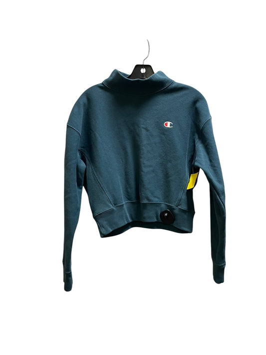 Sweatshirt Crewneck By Champion In Green, Size: M