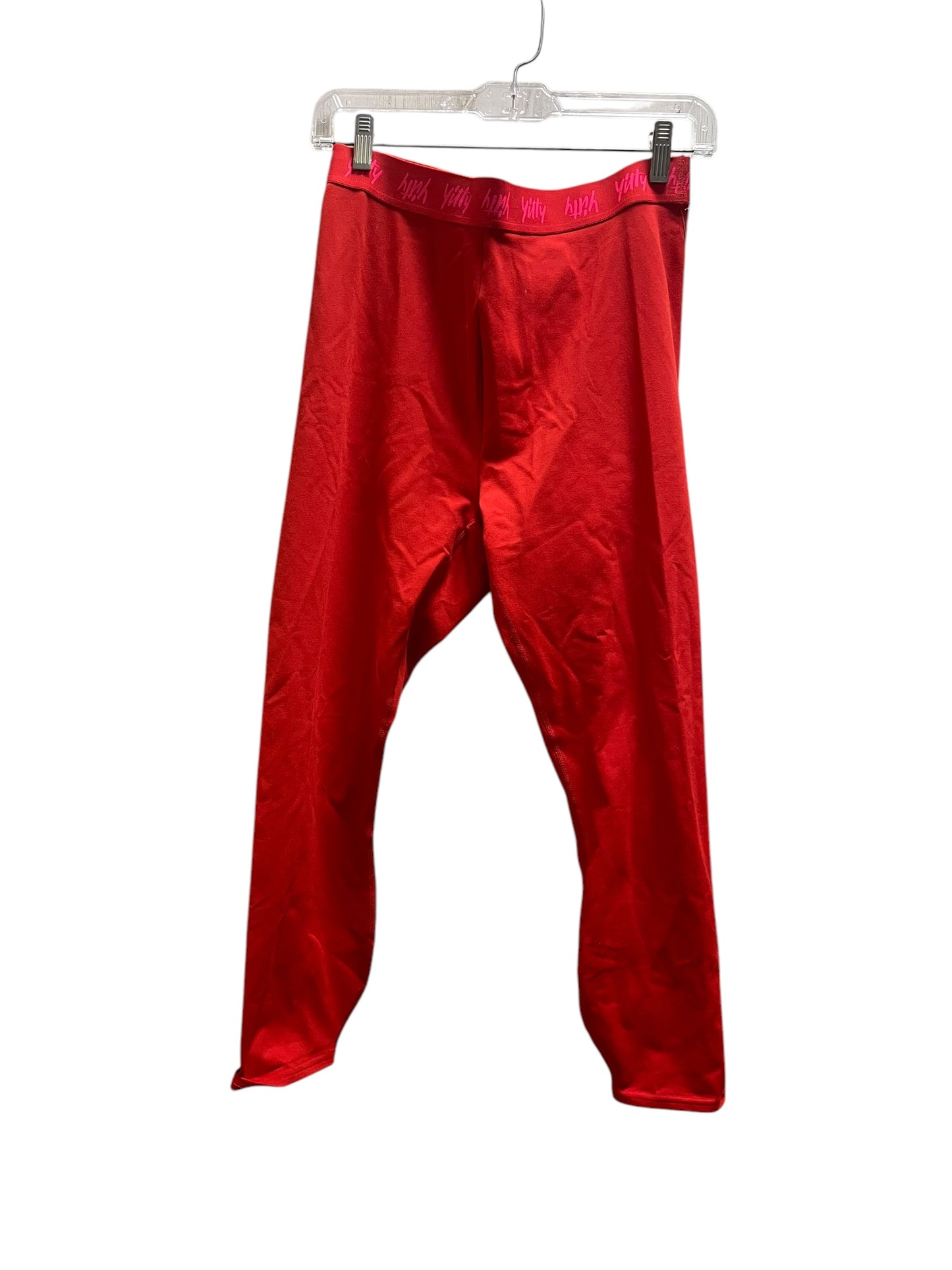 Athletic Leggings By Clothes Mentor In Red, Size: Xl