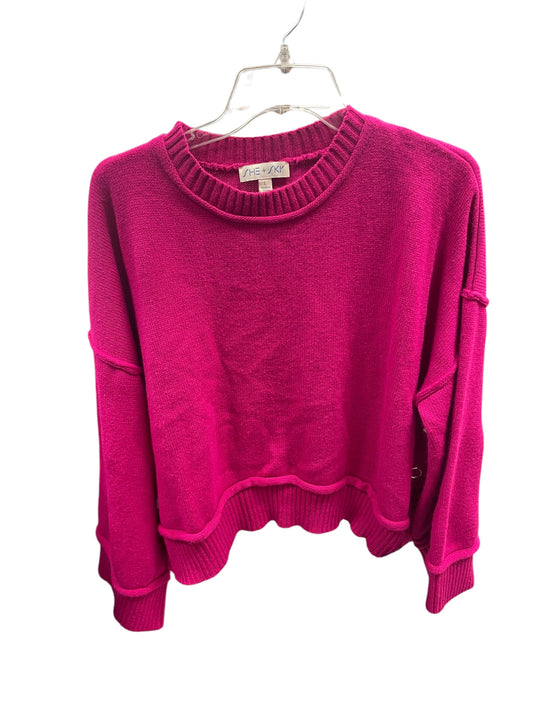 Sweater By She + Sky In Pink, Size: L