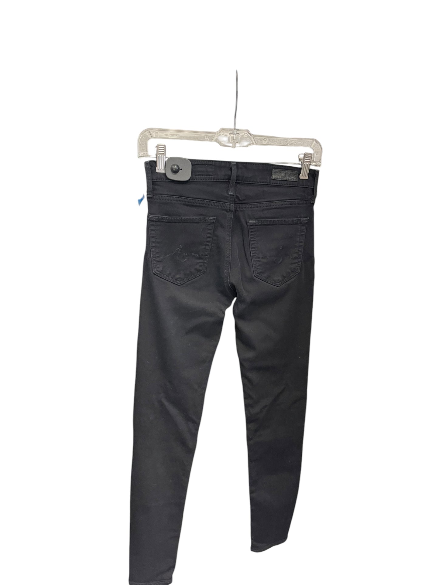 Jeans Skinny By Adriano Goldschmied In Black, Size: 0