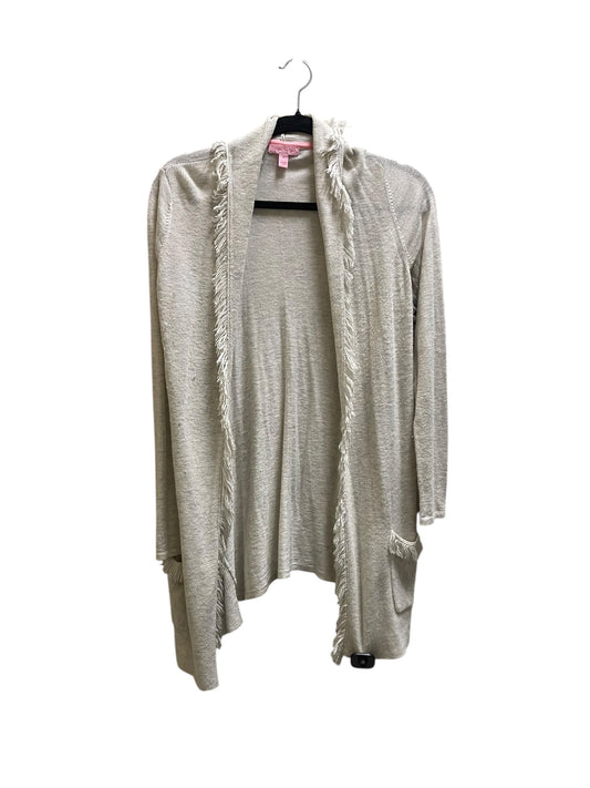 Cardigan Designer By Lilly Pulitzer In Cream, Size: Xs