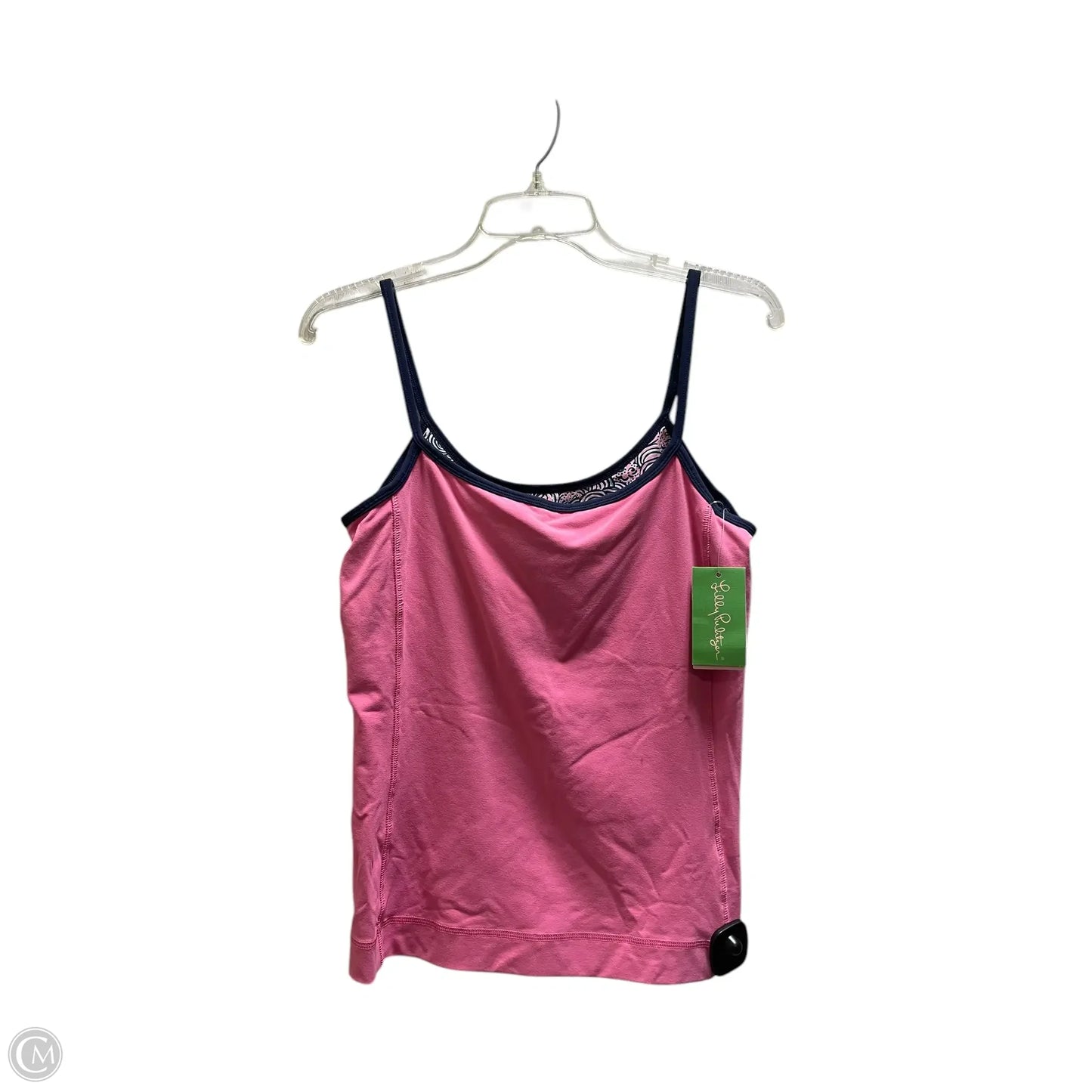 Top Sleeveless Designer By Lilly Pulitzer In Pink, Size: L