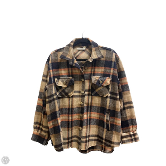 Coat Other By Andthewhy In Plaid Pattern, Size: M