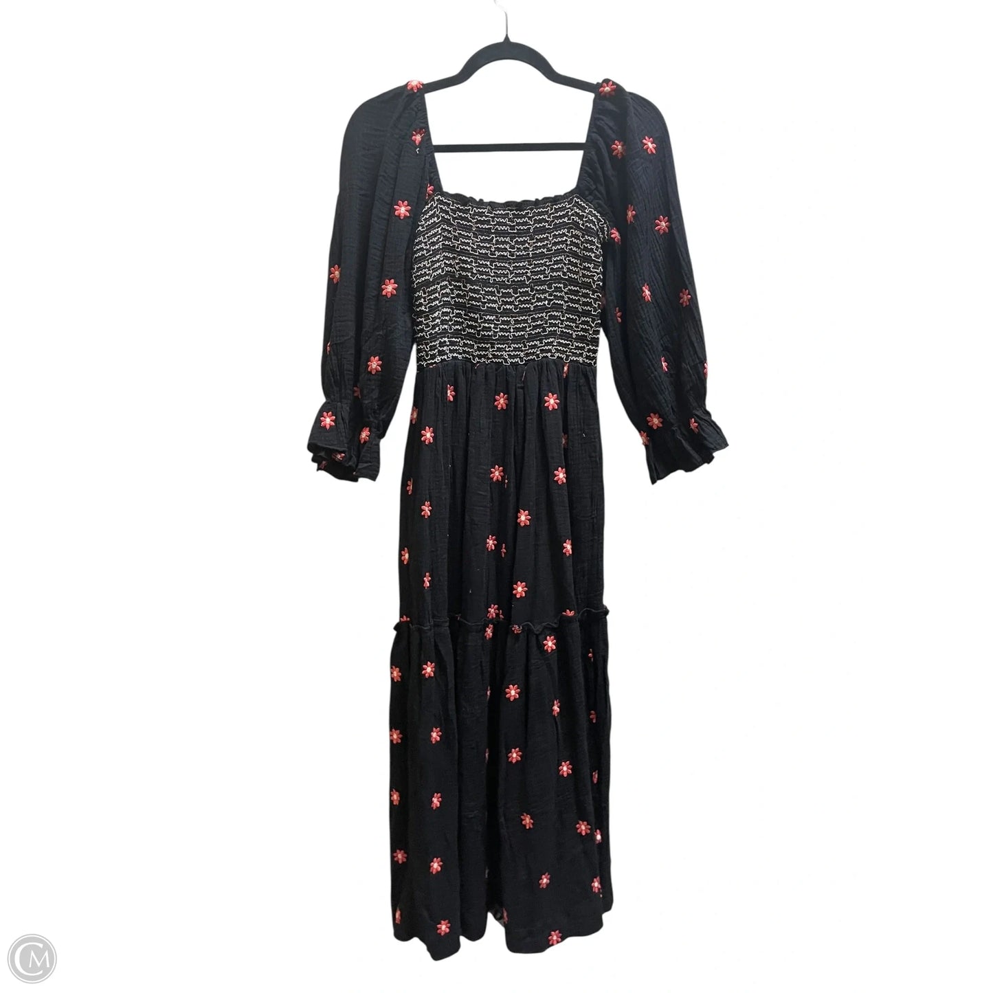 Dress Casual Maxi By Free People In Black, Size: S