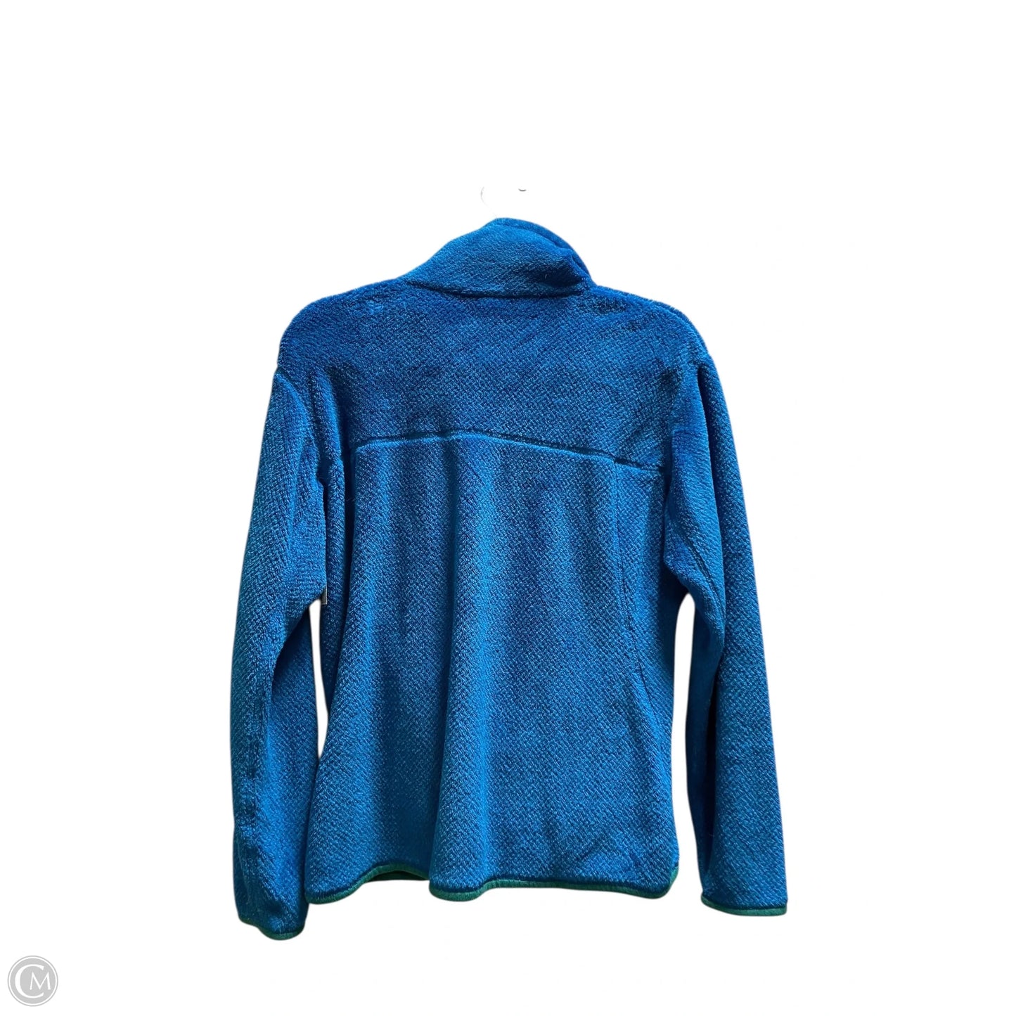 Sweatshirt Collar By Patagonia In Blue, Size: L