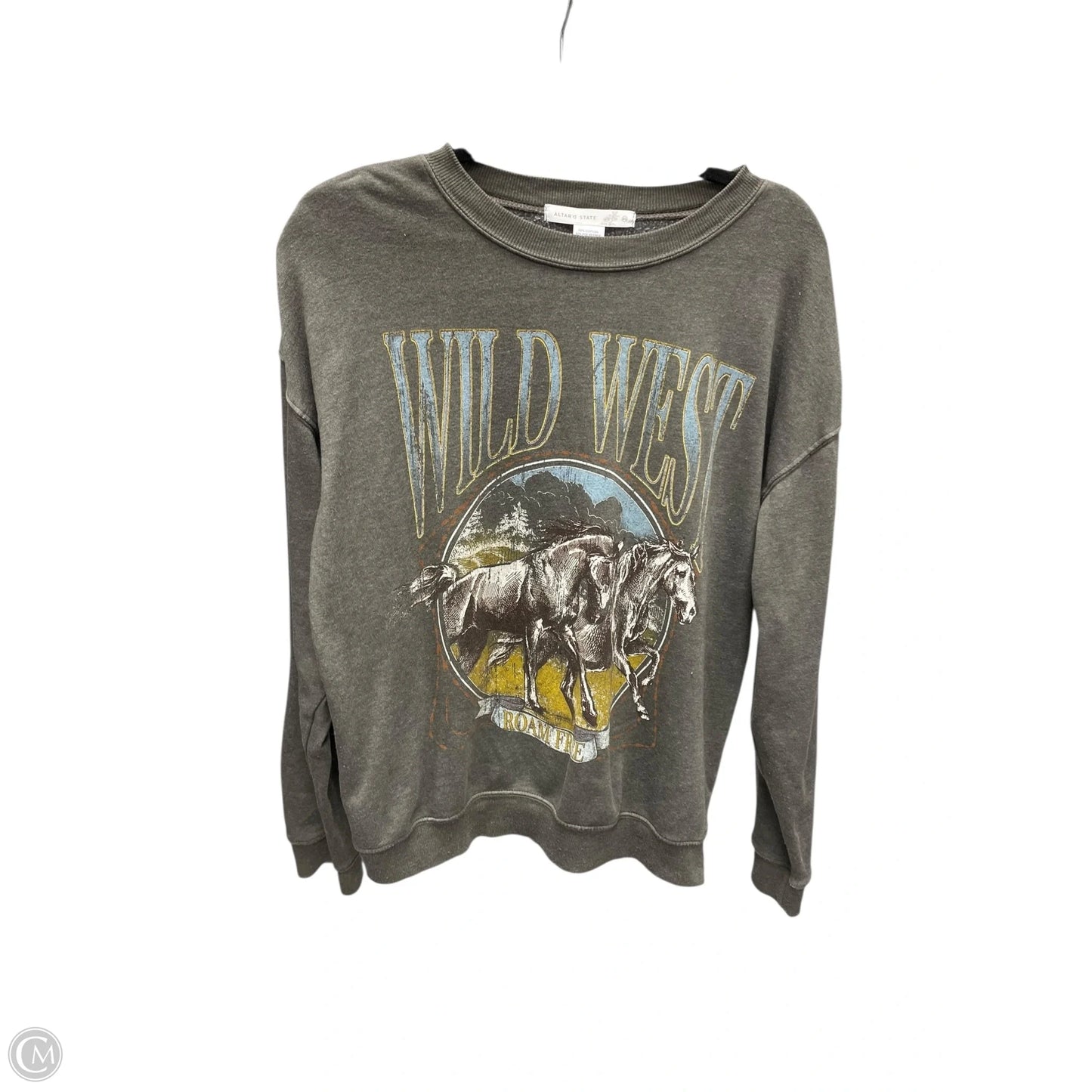 Sweatshirt Crewneck By Altard State In Grey, Size: Xs
