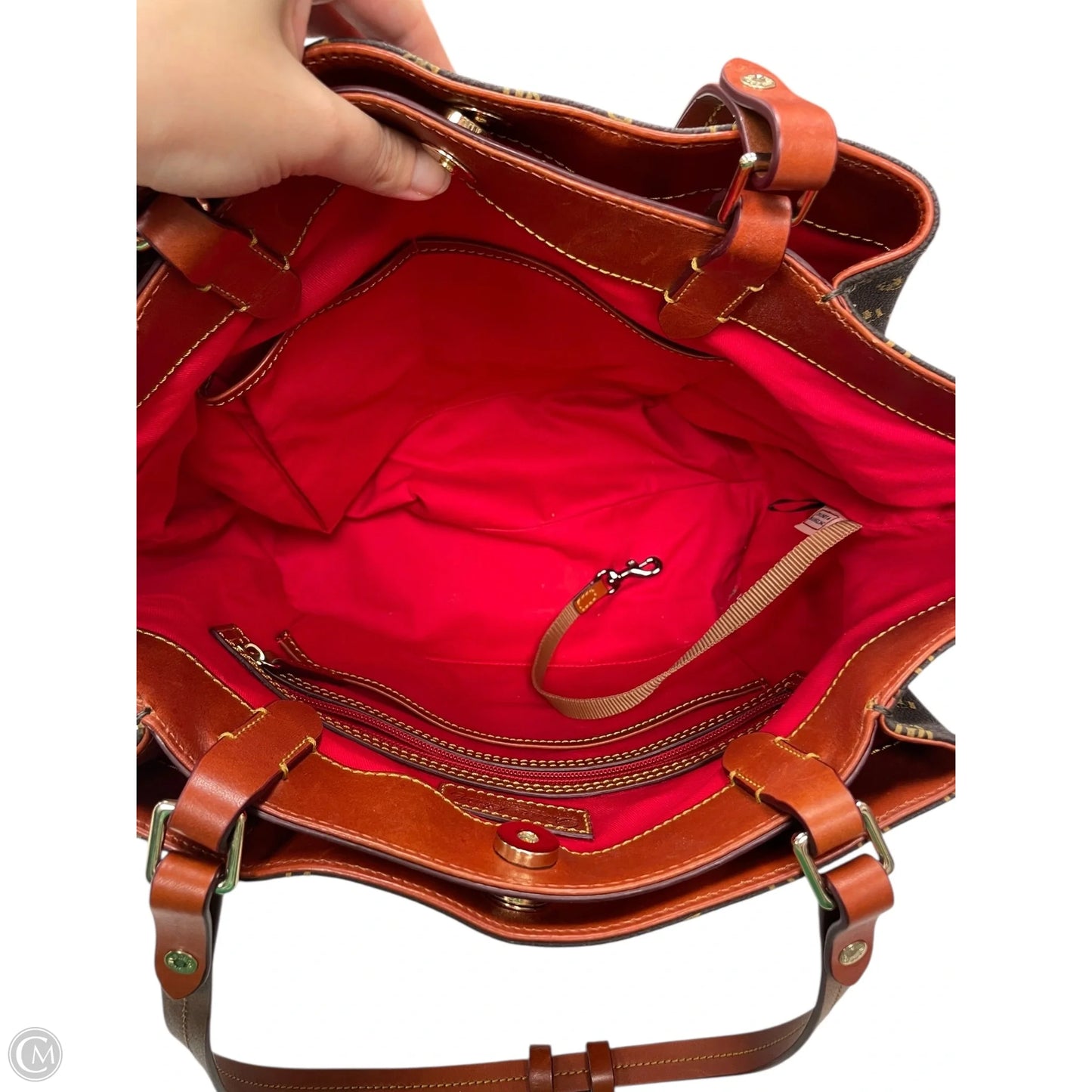 Handbag Designer By Dooney And Bourke, Size: Large