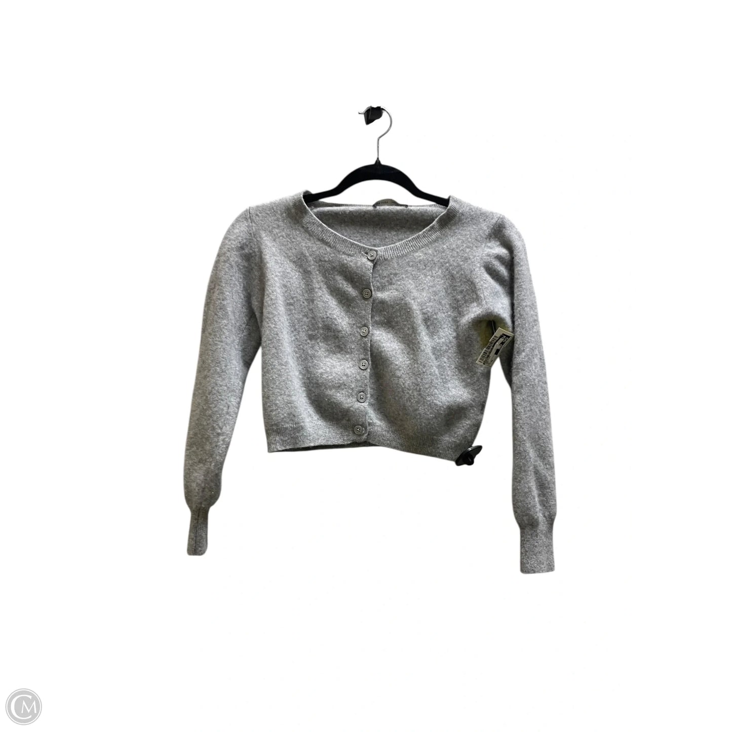 Cardigan By Brandy Melville In Grey, Size: Xs