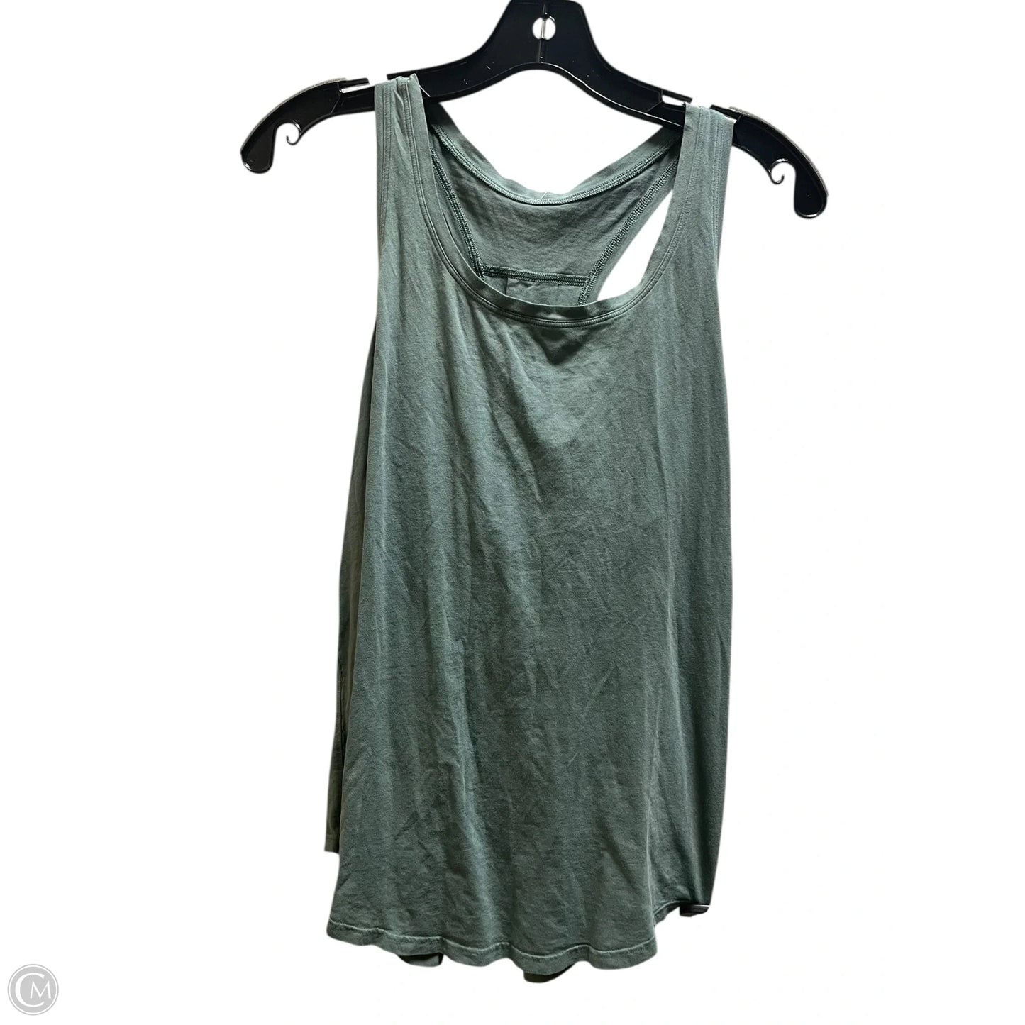 Athletic Tank Top By Lululemon In Green, Size: 10