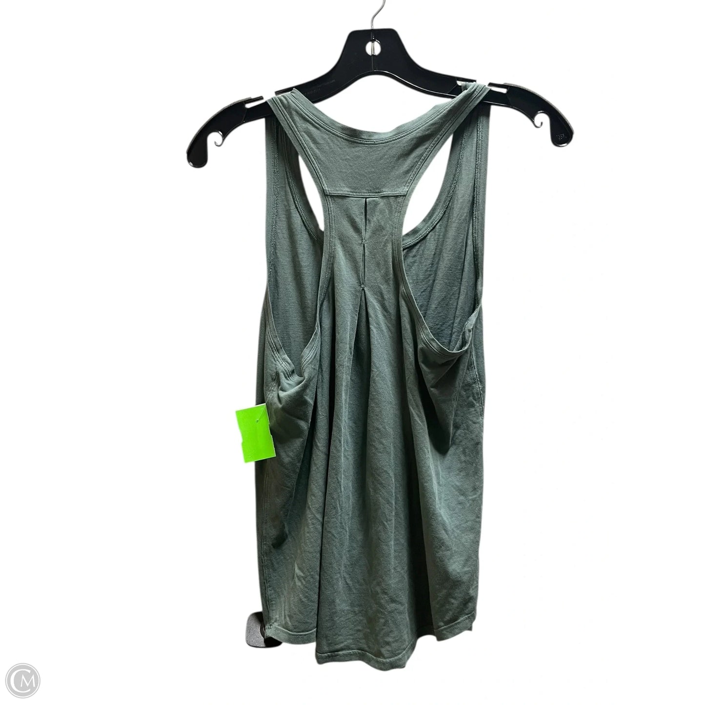 Athletic Tank Top By Lululemon In Green, Size: 10