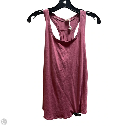 Athletic Tank Top By Lululemon In Pink, Size: 6