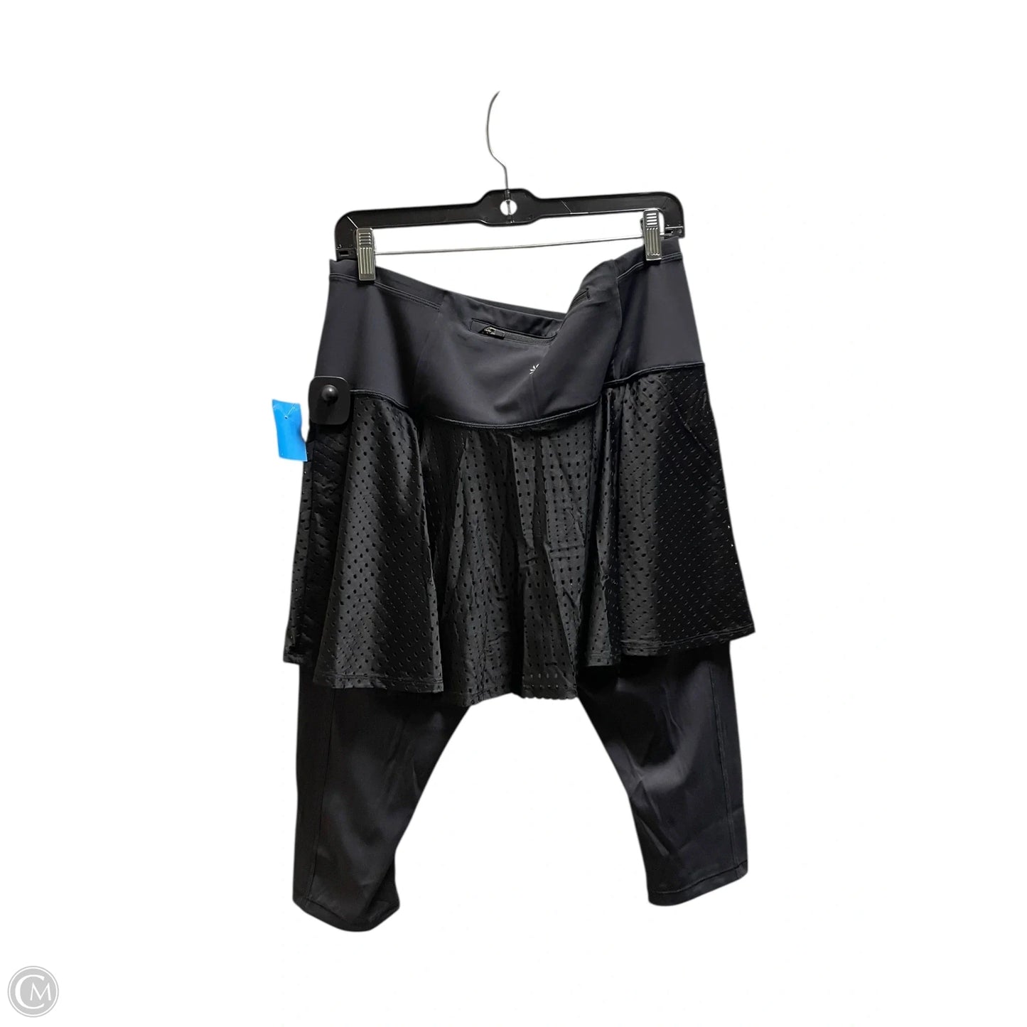 Athletic Capris By Athleta In Black, Size: 1x