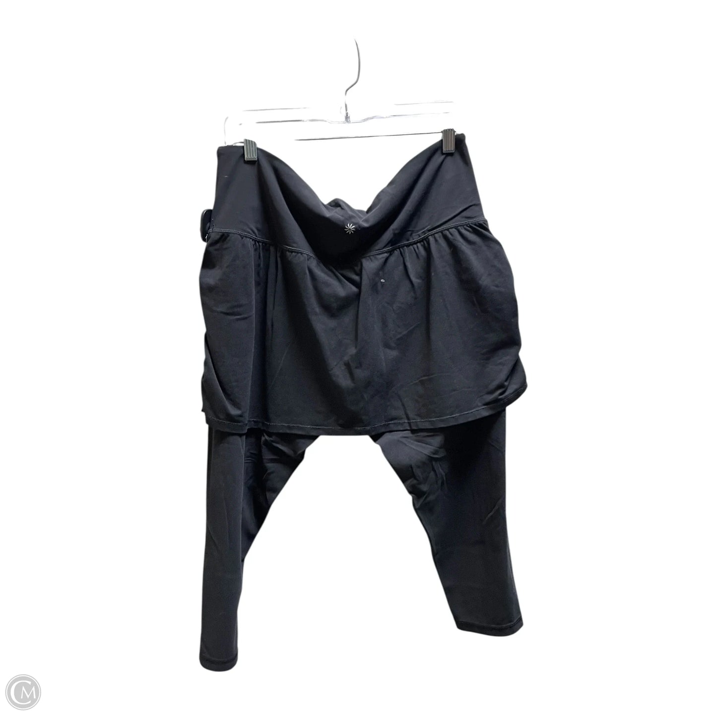 Athletic Capris By Athleta In Black, Size: 2x