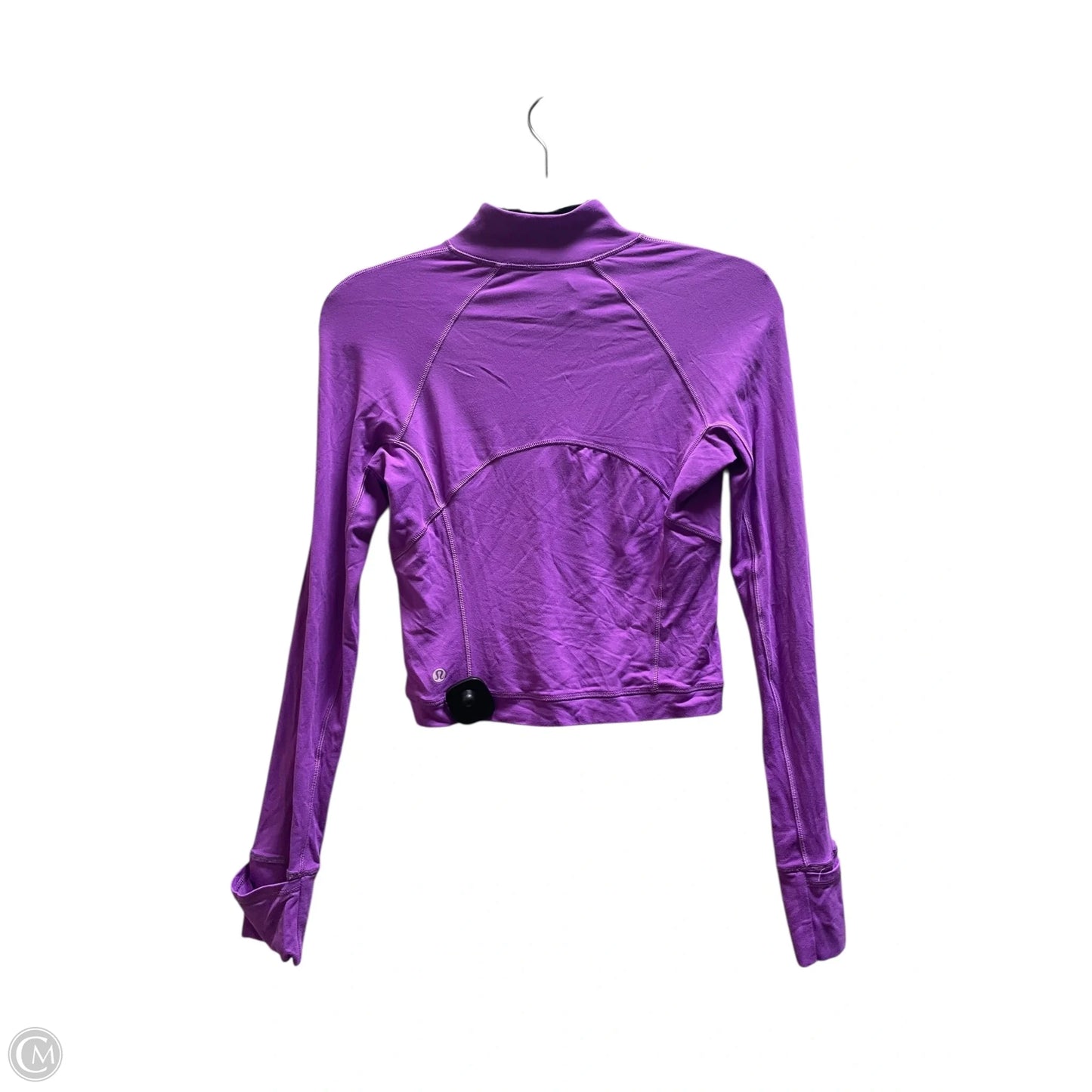 Athletic Jacket By Lululemon In Purple, Size: 4