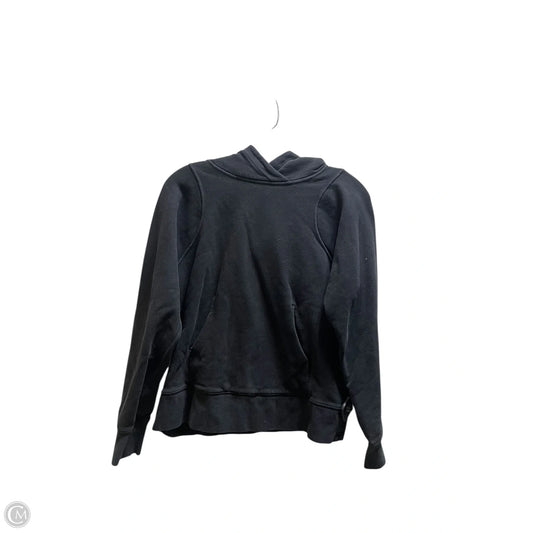 Sweatshirt Hoodie By Lululemon In Black, Size: 4