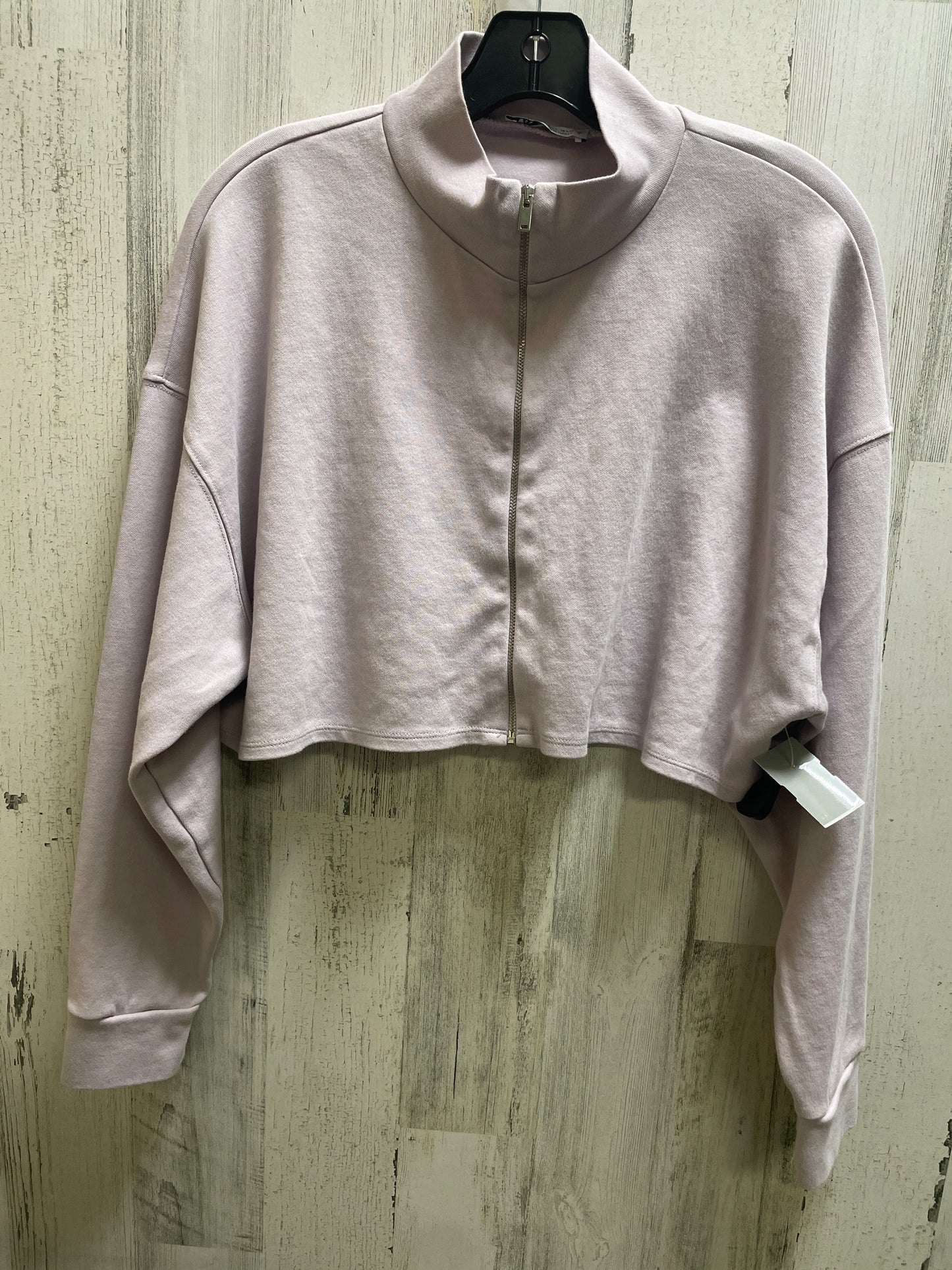 Top Long Sleeve By Zara In Purple, Size: 6