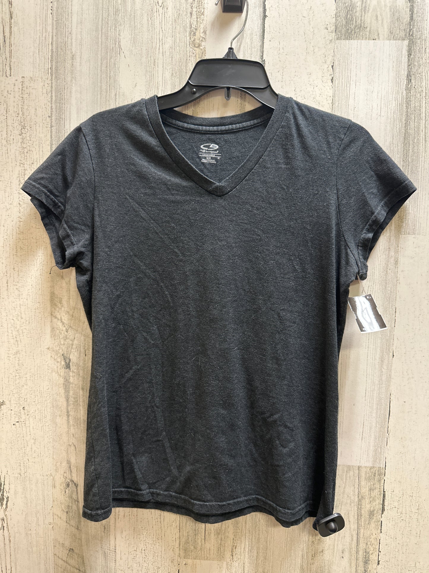 Grey Top Short Sleeve Champion, Size M