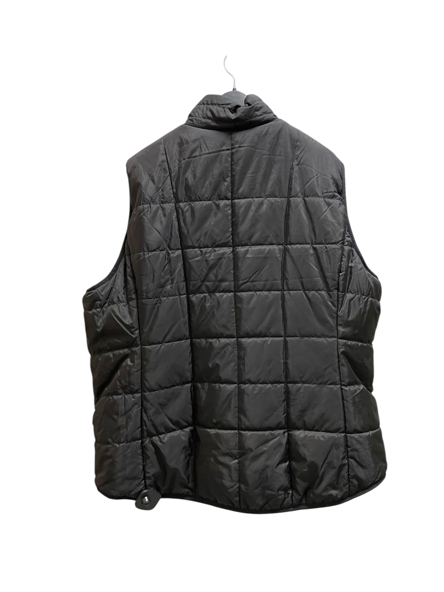 Vest Puffer & Quilted By Clothes Mentor In Black, Size: 2x