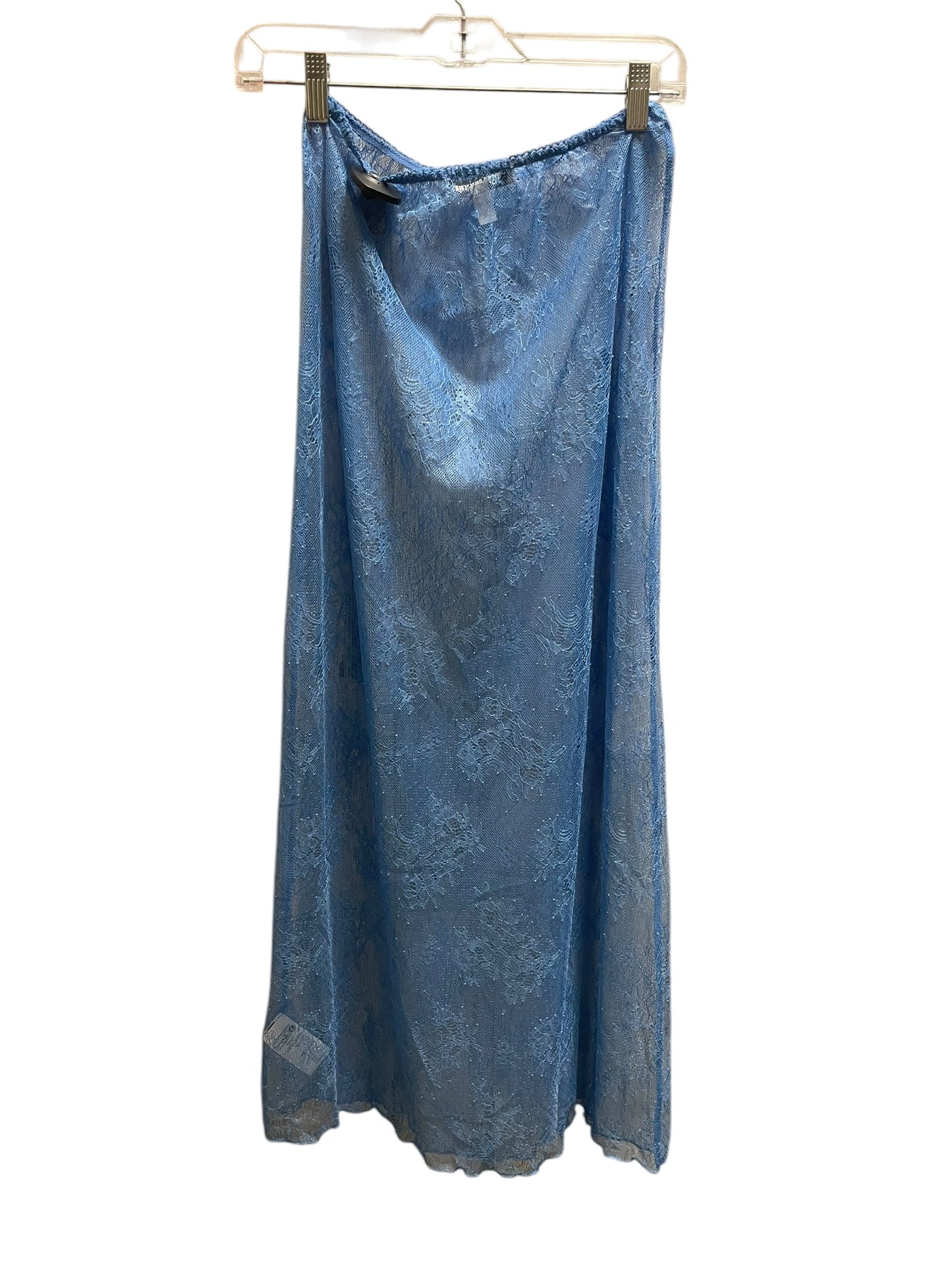 Skirt Maxi By Urban Outfitters In Blue, Size: M