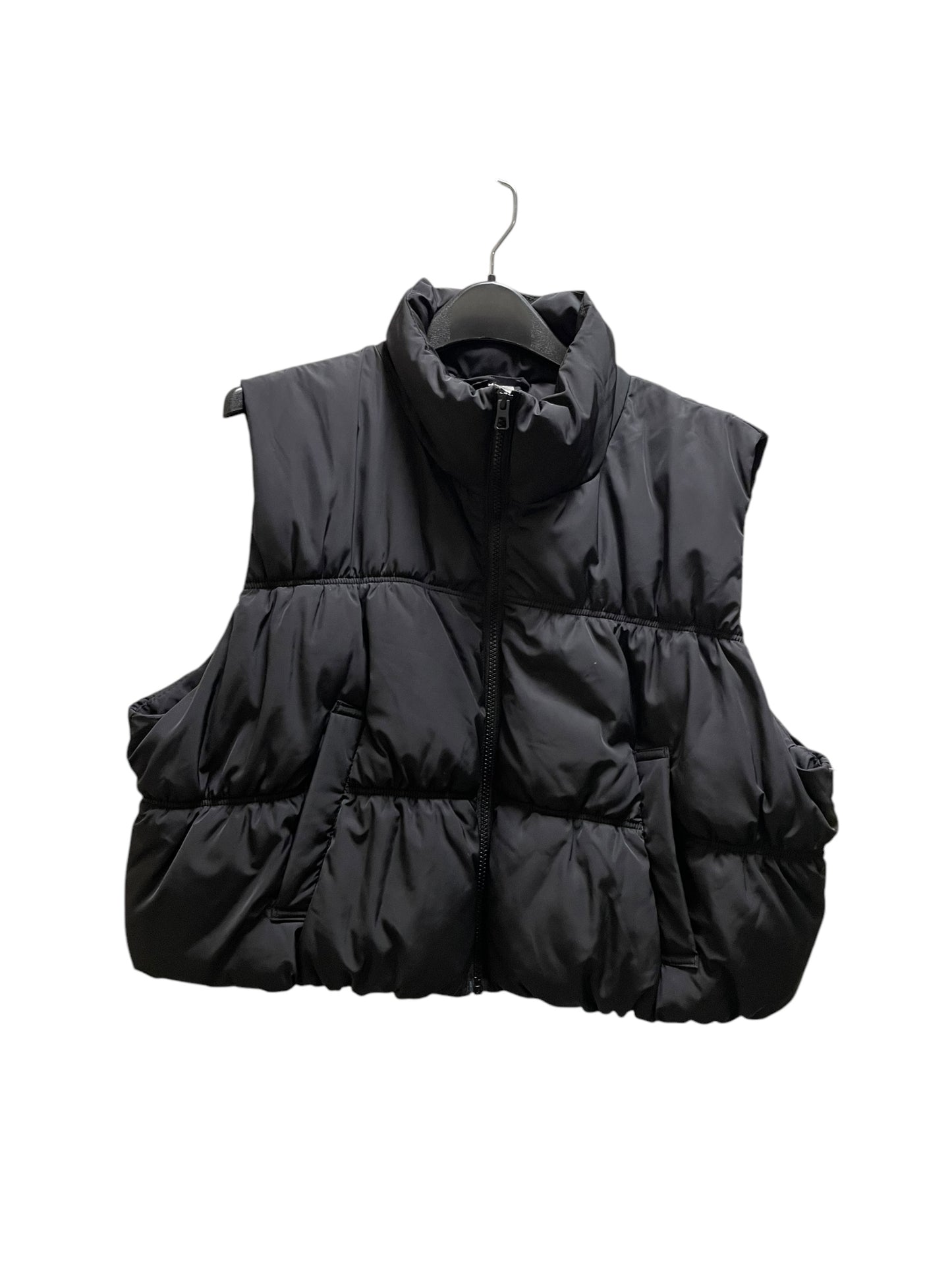 Vest Puffer & Quilted By Divided In Black, Size: Xl