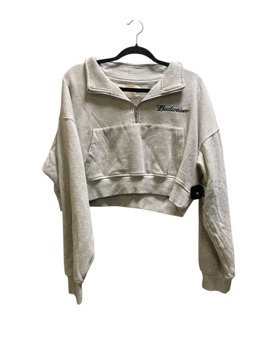 Sweater By Clothes Mentor In Grey, Size: L