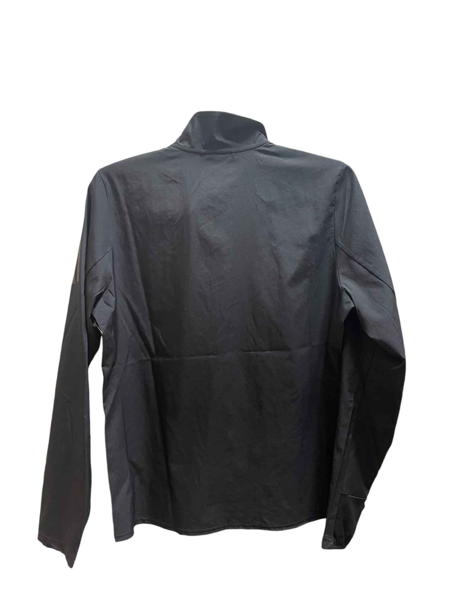 Athletic Jacket By Adidas In Black, Size: S