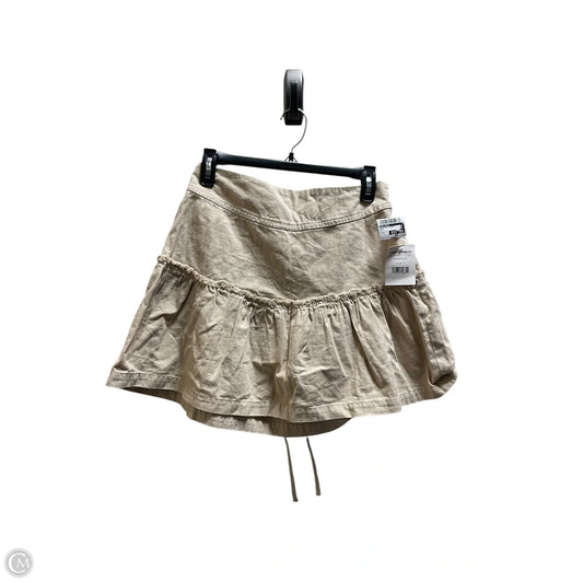 Skirt Mini & Short By Free People In Beige, Size: 8