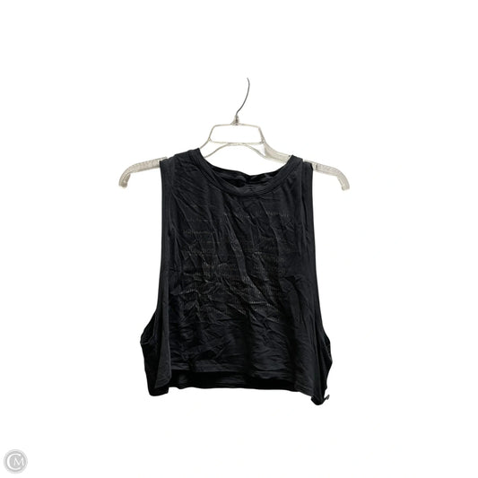 Athletic Tank Top By Lululemon In Black, Size: S