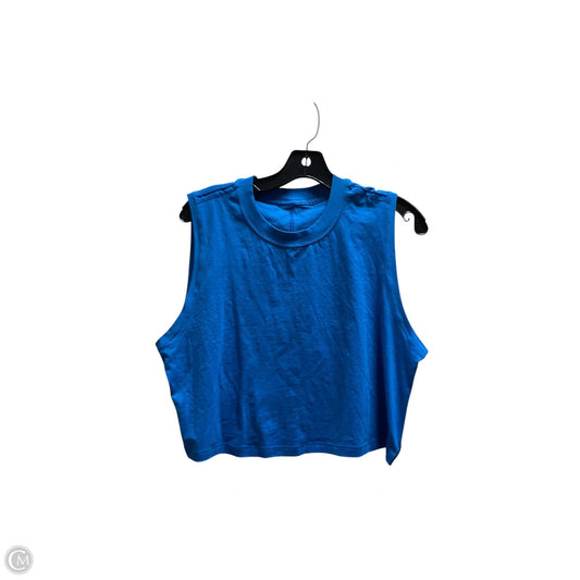 Athletic Tank Top By Lululemon In Blue, Size: M