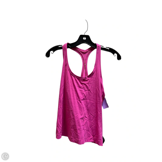 Athletic Tank Top By Lululemon In Pink, Size: M