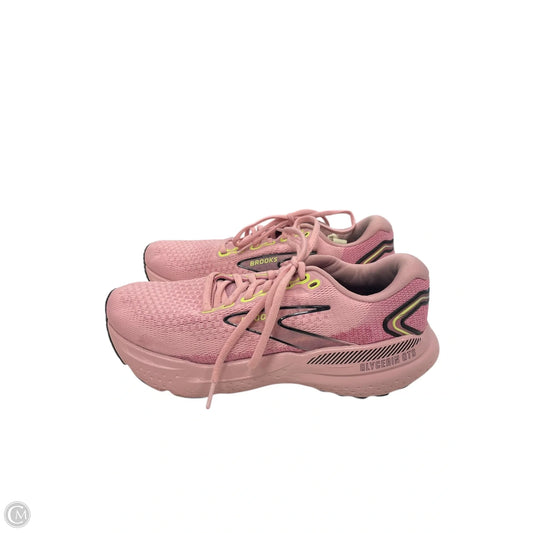 Shoes Athletic By Brooks In Pink, Size: 9