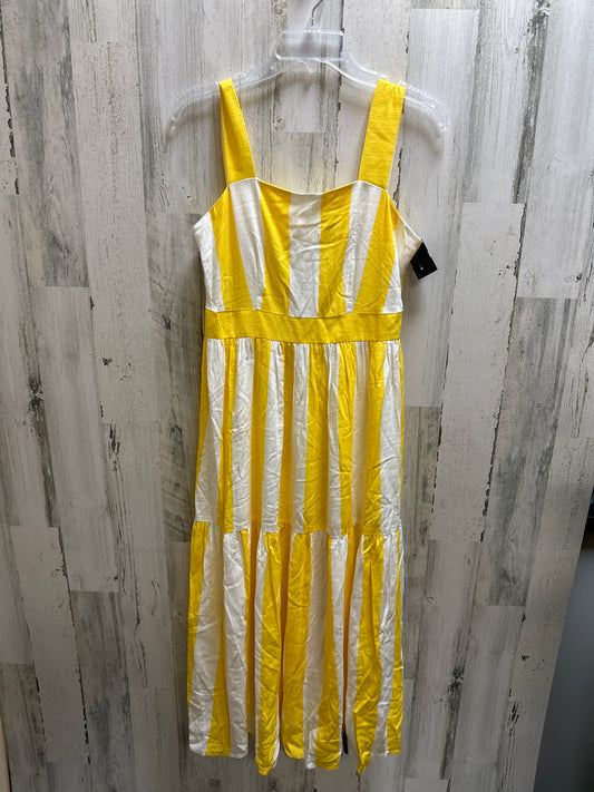 Yellow Dress Casual Maxi Ann Taylor, Size Xs