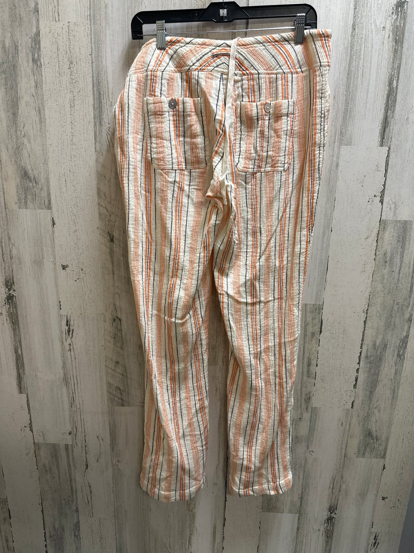 Orange Pants Linen Sundance, Size S