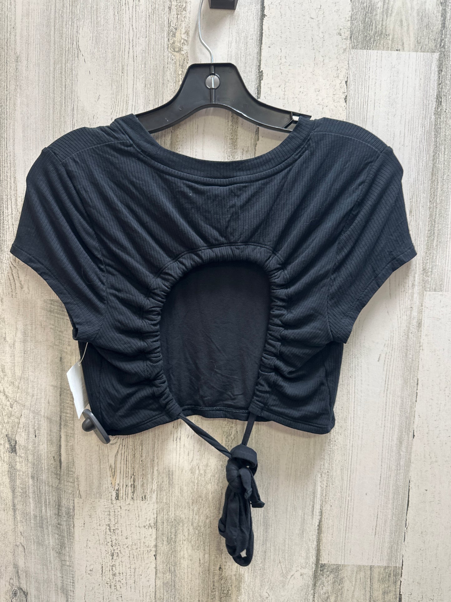 Black Top Short Sleeve Aerie, Size M