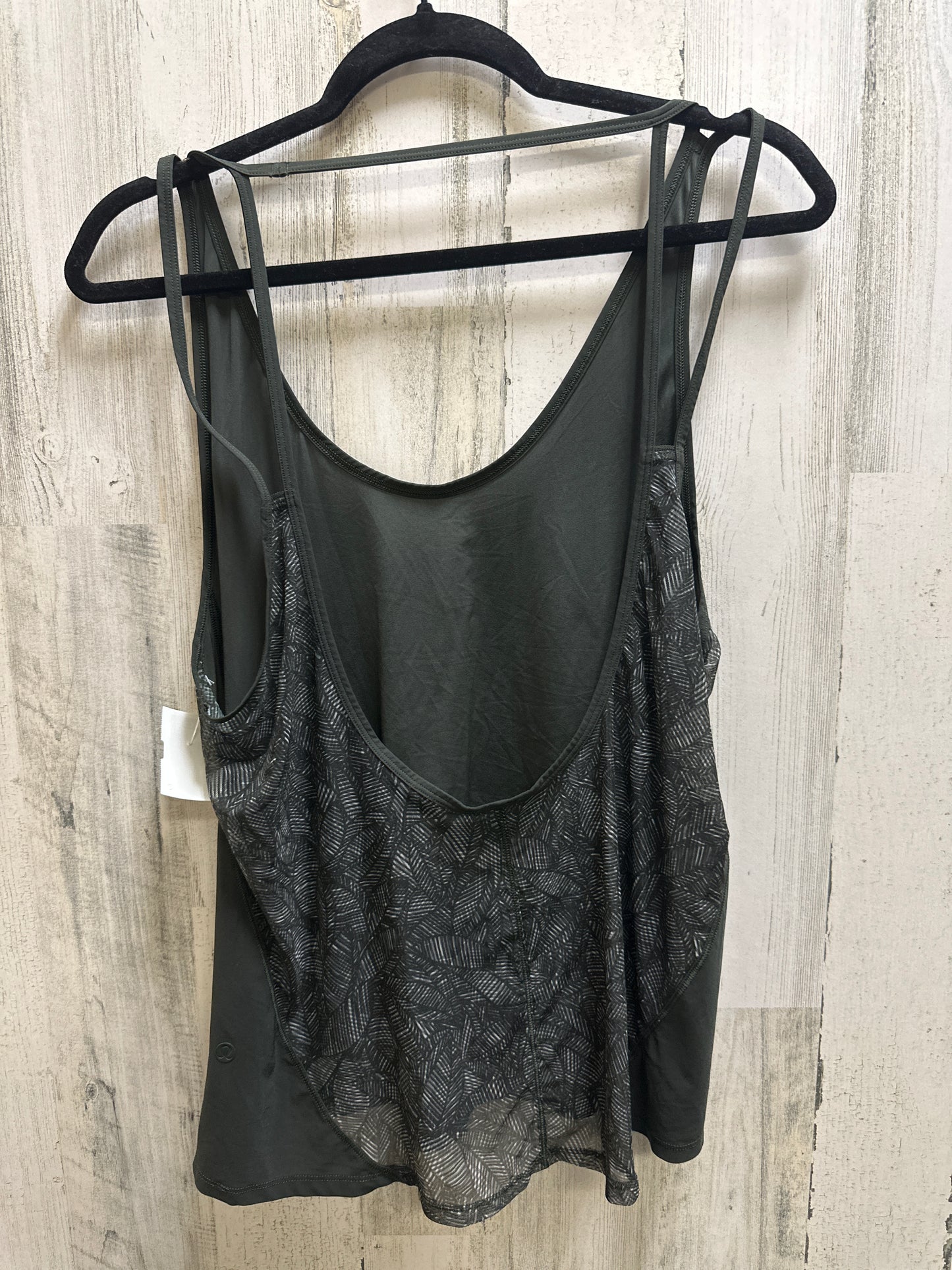 Green Athletic Tank Top Lululemon, Size 4