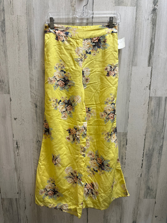 Yellow Pants Dress Anthropologie, Size 0