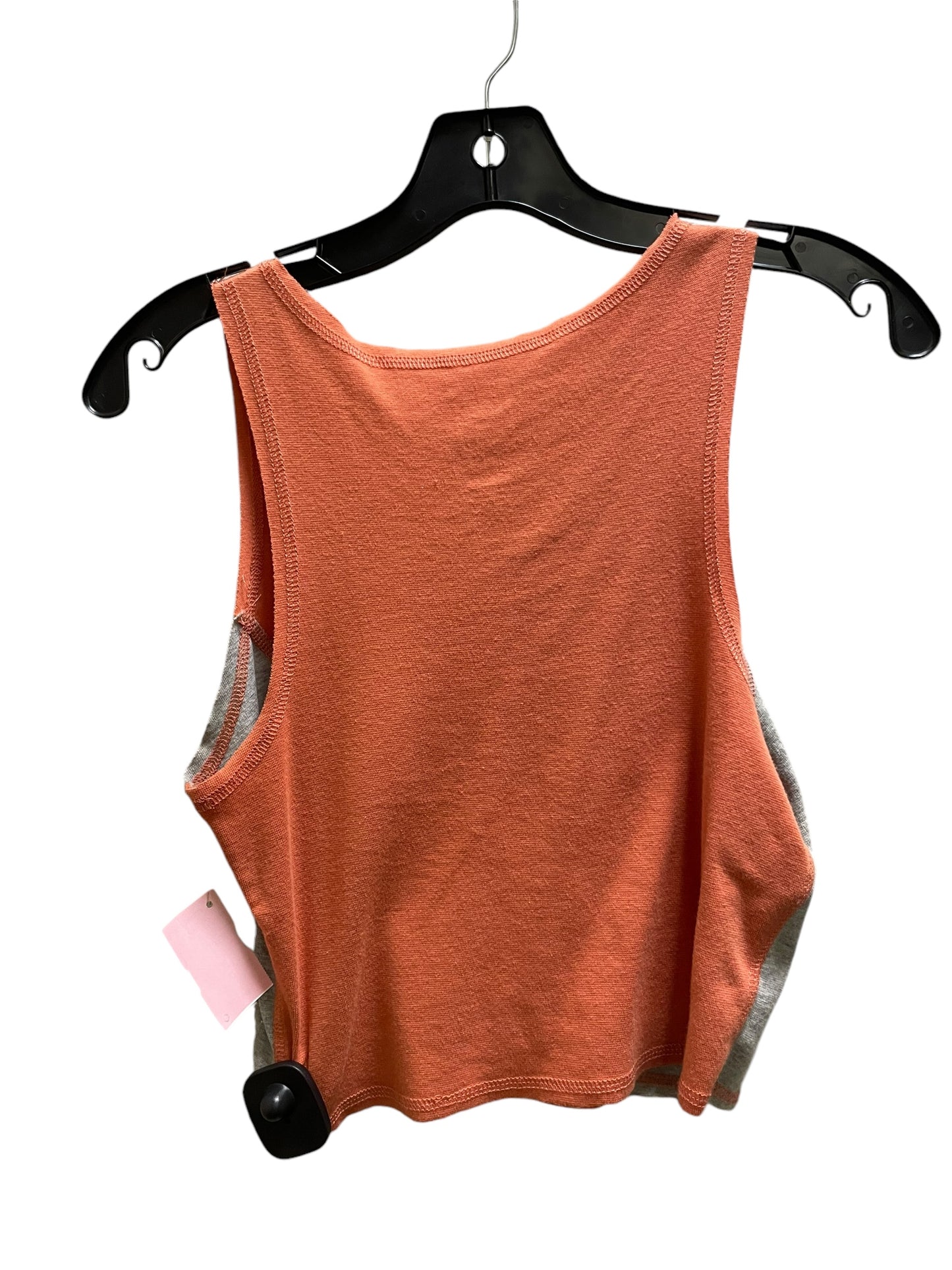 Top Sleeveless Basic By Clothes Mentor In Orange, Size: M