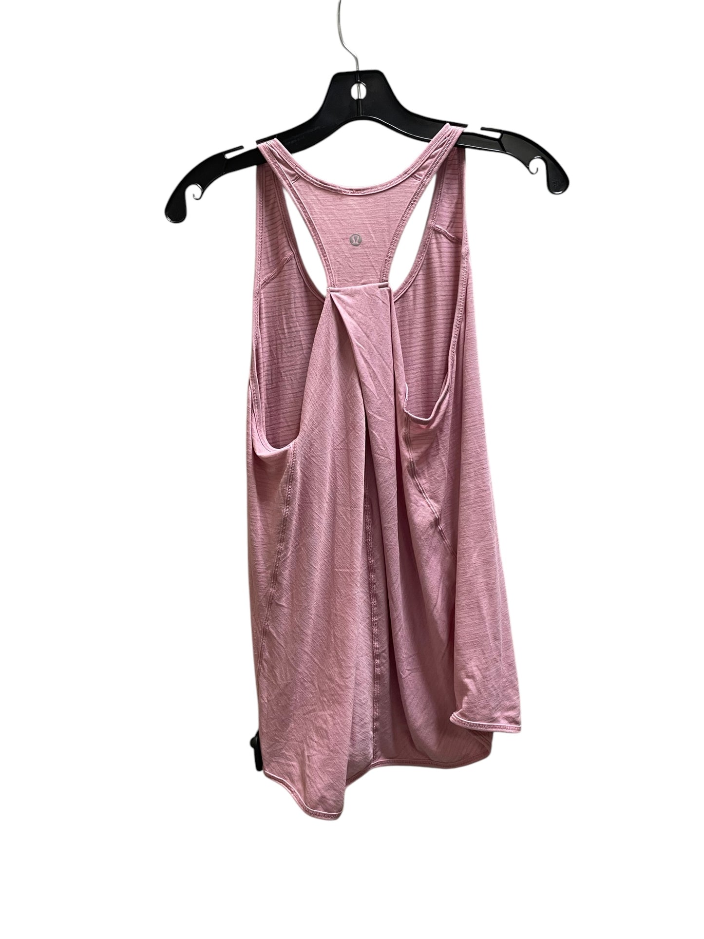 Athletic Tank Top By Lululemon In Pink, Size: 6