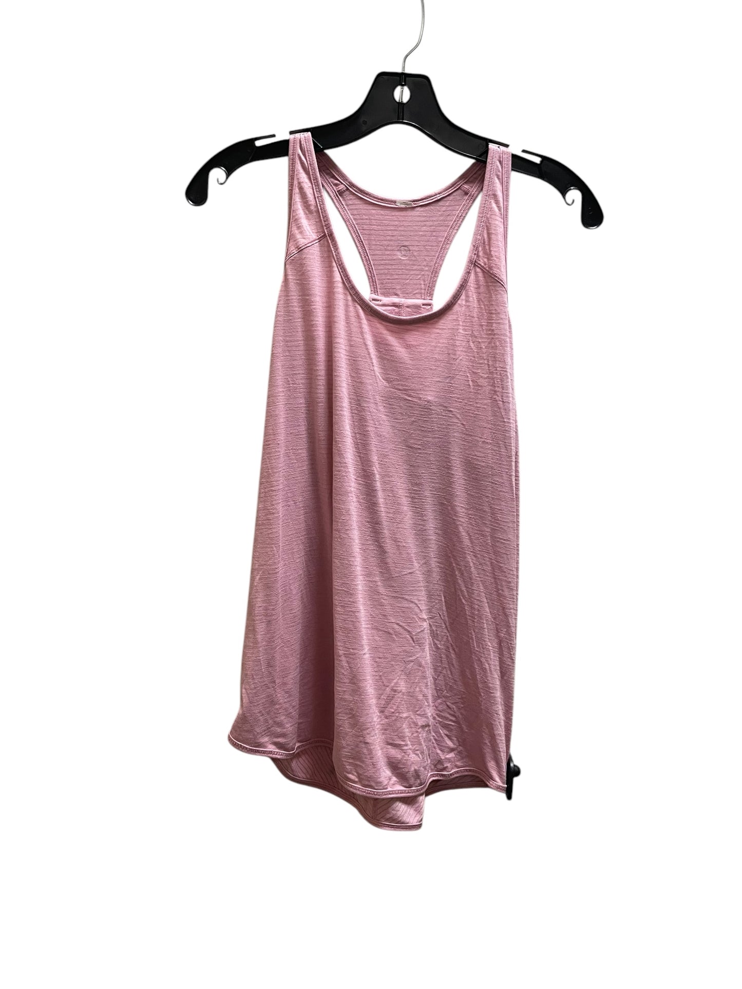 Athletic Tank Top By Lululemon In Pink, Size: 6