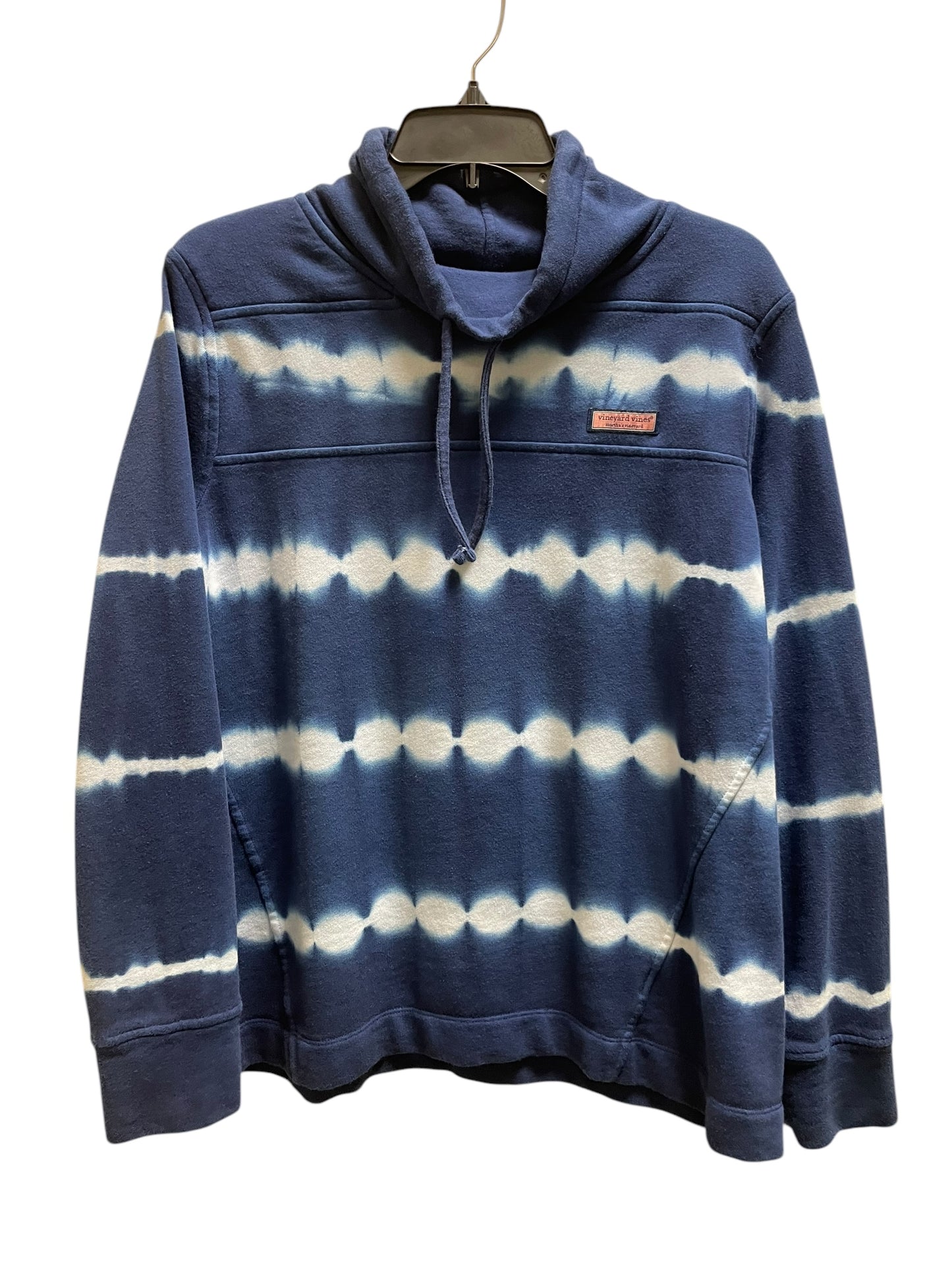 Sweatshirt Collar By Vineyard Vines In Blue, Size: M