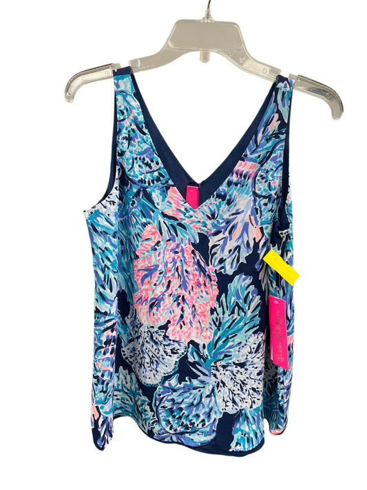 Top Sleeveless By Lilly Pulitzer In Blue, Size: Xs