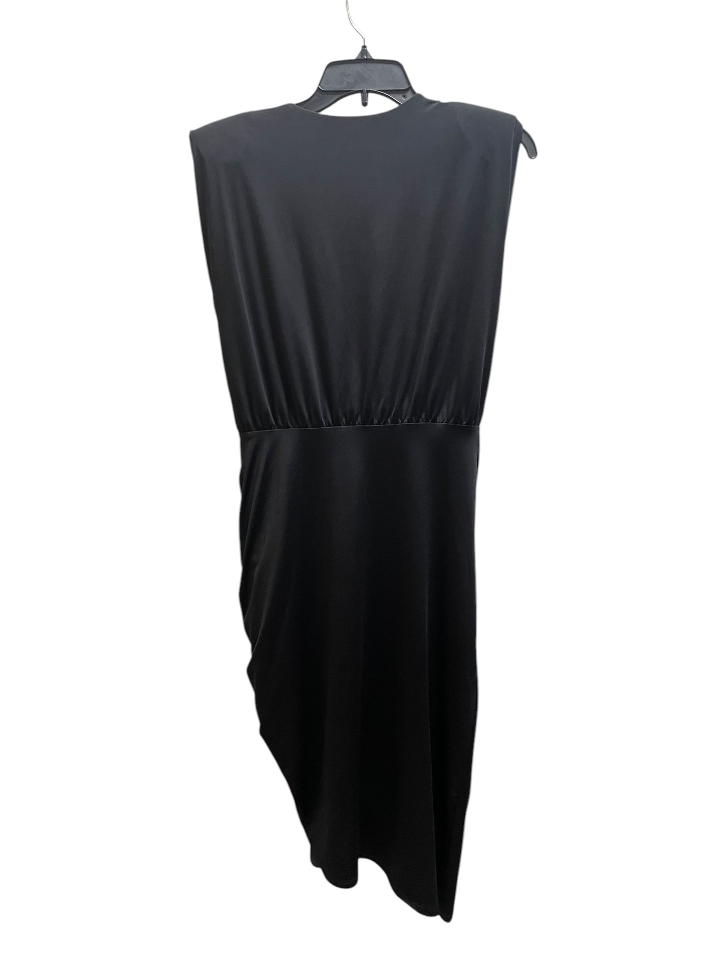 Dress Party Midi By Express In Black, Size: S