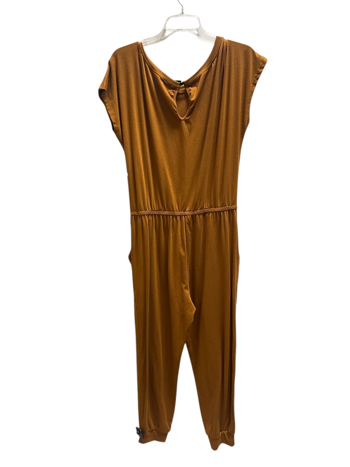 Jumpsuit By Clothes Mentor In Orange, Size: L