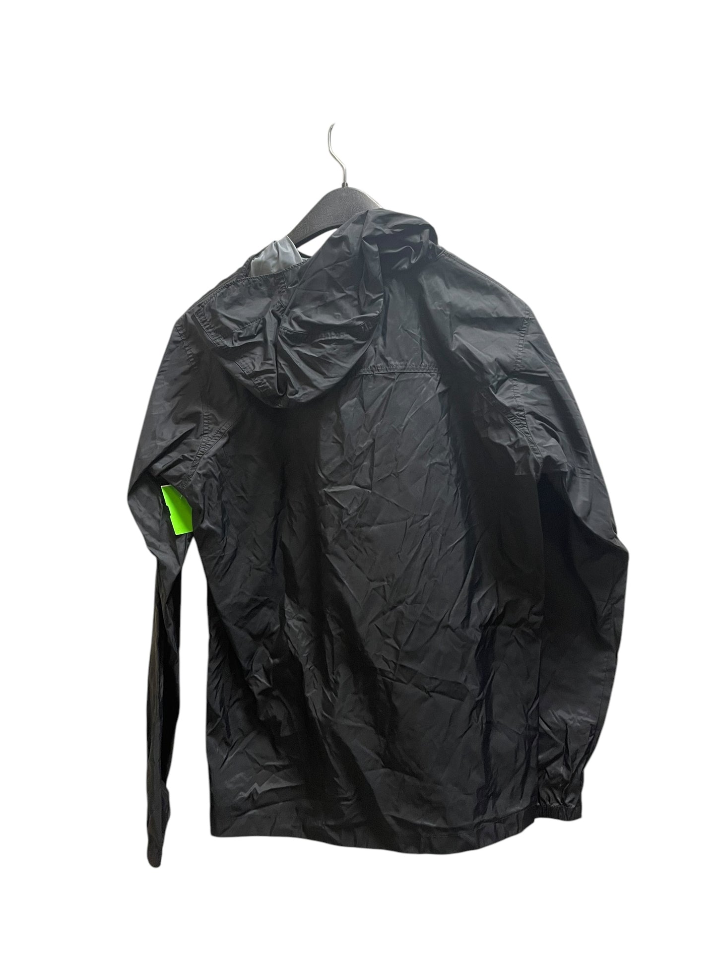 Jacket Windbreaker By Columbia In Black, Size: Xl