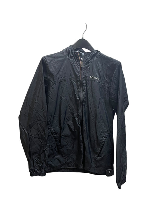 Jacket Windbreaker By Columbia In Black, Size: Xl