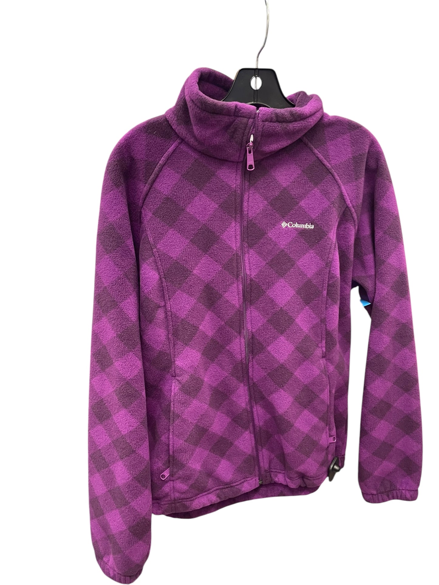 Jacket Fleece By Columbia In Purple, Size: Xl