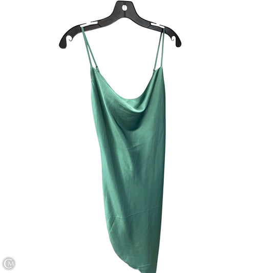 Dress Casual Midi By Forever 21 In Green, Size: S