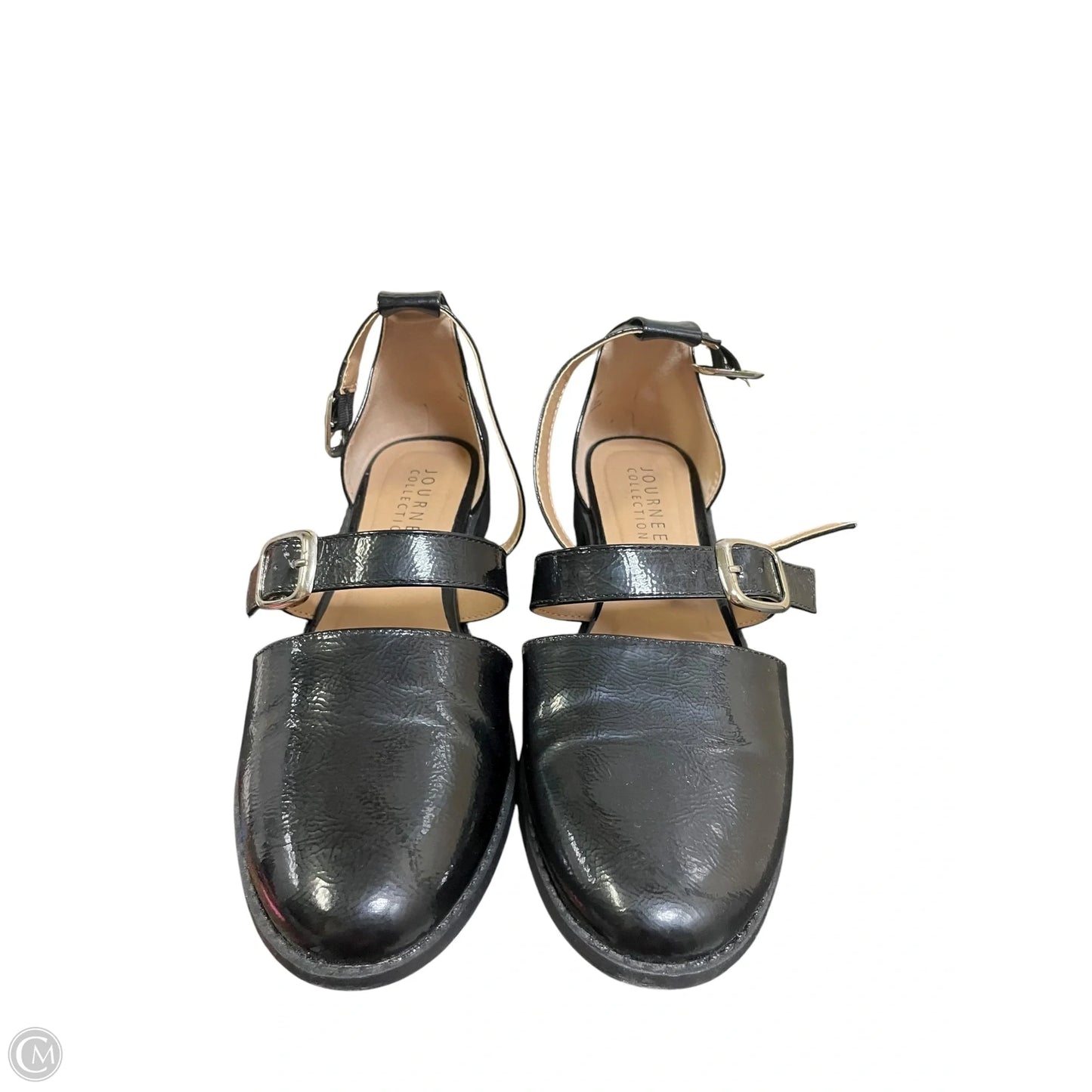 Shoes Flats By Journee In Black, Size: 10