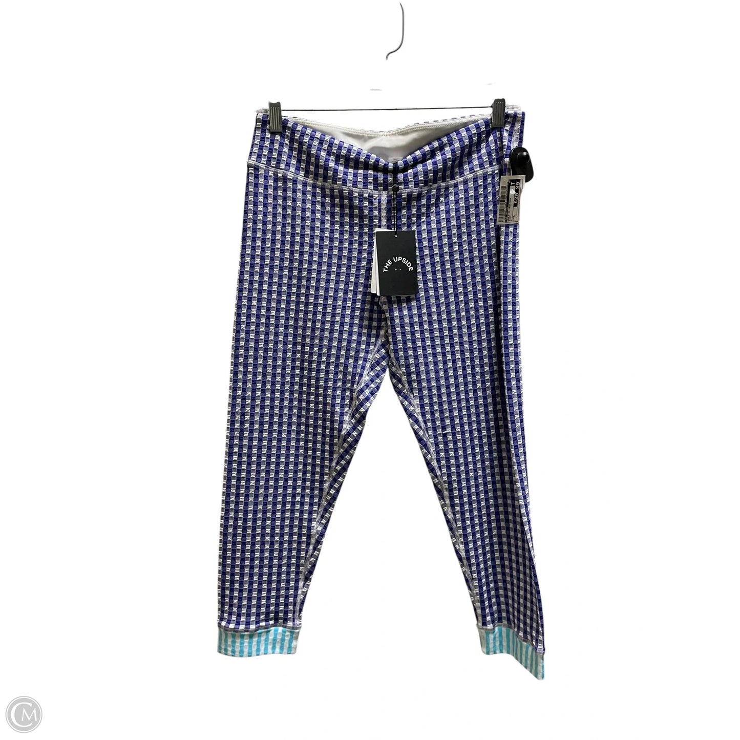 Athletic Leggings By The Upside In Blue, Size: L